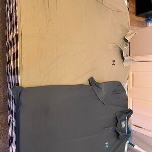 2- Under Armour Polo Shirts